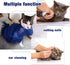 Weewooday 2 Pieces Cat Grooming Washer Mesh Bag - Adjustable Breathable Muzzles for Bathing and Nail Trimming