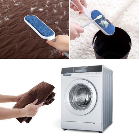 nanbowang Waterproof Dog Bed Covers, Replacement Washable Pet Hair Easy to Remove, Dog Pillow Cover Quilted (15x20