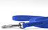 Jelly Pet Leash l Waterproof and Easy to Clean l Made in America l Stronger than Leather (1/2" x 6', Royal Blue)