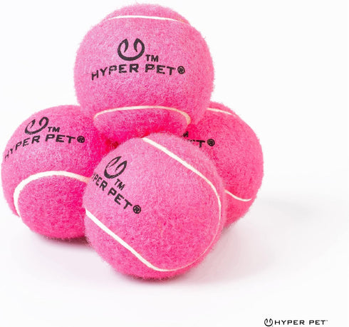 K9 4 Pack Hyper Pet MINI Tennis Balls for Dogs (Safe Dog Ball Tennis Balls for Exercise & Training) Interactive Toys