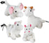 6" Camel Zanies Fleecy Friend Dog Toys