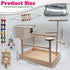 kathson Bird Playground,Parrot Play Stand,Parakeet Play Gym with Breeding Box and Food Cups,Cockatiel Perch Stand