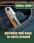 LAGOM Folding Saw, 8.2" Camping Hand Saw Made with SK5 Steel, Survival Folding Camp Saw