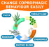 Chew No Poo - Coprophagia Treatment for Dogs, Natural Stool Eating Deterrent + Breath Aid, Probiotics & Digestive