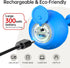 morhandisn Interactive Cat & Dog Toys for Indoor Pets, Automatic Electric Self Rotating Ball with Chirping Sound