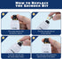 5 Trimmer 2 Upgrade Dog Nail Grinder with LED Shadow Free Light, Dog Nail Protect Pet Paws from Over Grinding