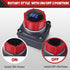 5-60V AWBLIN Upgrade Battery Disconnect Switch with Voltmeter, DC Master Isolator Cut/Shut Off Switch for Marine Boat
