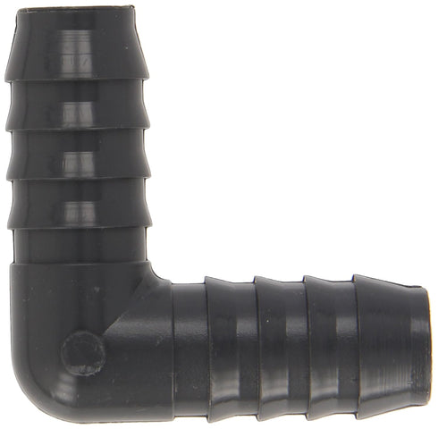 Spears 1406 Series PVC Tube Fitting, 90 Degree Elbow, Schedule 40, Gray, 1" Barbed Size