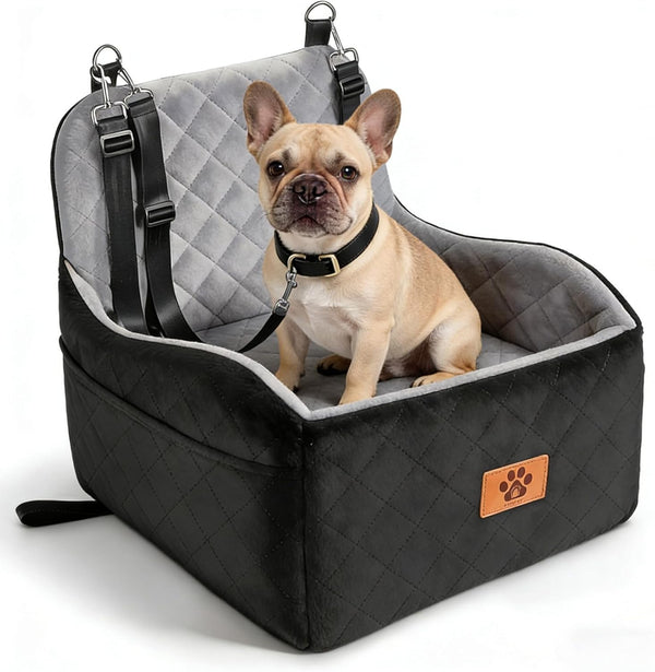 Dog Car Seat for Small Medium Dogs, Dog Booster Seat with Thick