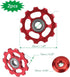 Jockey Wheel Pulley for Shimano Sram MTB Road Bike Derailleur 11T 3/32'' (Black)