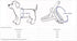 Blueberry Pet 4 Colors Soft & Comfy 3M Reflective Jacquard Padded Dog Harness, Chest Girth 30" - 38.5", Large