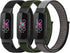 Nylon Bands for Fitbit Luxe, Adjustable Breathable Fabric Sport Straps, Soft Replacement Solo Loop Wristband for Women