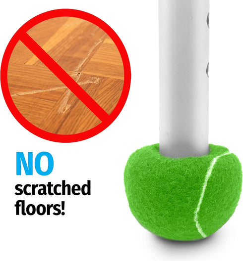 Top Glides Walker Tennis Ball Glides, Precut, Green
