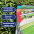 Golf Reference Cards - Pocket Survival Guide and Instruction Booklet, Compact Waterproof PVC Cards for Troublesome Shots