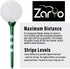 Zario Golf Tees 3 1/4" with 1 1/2 inch Combo, Plastic Golf Tees - Near Unbreakable - 50 Count