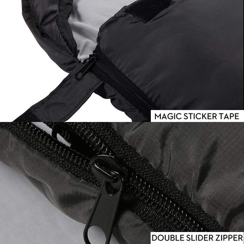 Sleeping Bag 3-4 Seasons | Lightweight, Portable, Waterproof for Adults & Kids, Indoor & Outdoor