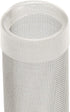 Fish Intake Strainer Filter Cover, Dense Openings Aquarium Filter Mesh, Stainless Steel Variable Diameter Design