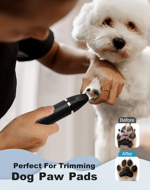 3 1 2 Trimmer in Small Dog Grooming Kit, Speed Rechargeable Dogs Hair Clippers with Guards, Low Noise Electric Dog Paw