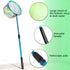 Lanboon Kids Fishing Net - Telescopic Landing Net with Aluminum Pole Handle, Collapsible Bucket Sand Pail, Butterfly