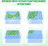 Aquarium Floating Plant Corral, Clear Plastic Fence for Separating Floating Plants in Fish Tank