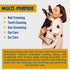 Generic Hammock Dog Grooming for Small Dogs - Pet Grooming Harness with Nail Clippers, Nail File, Scissors, Comb