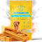 Premium Himalayan Yak Cheese Dog Chews - Pack of 6 Long Lasting Sticks Made with 100% Natural Yak Milk, Pink Salt, and