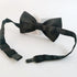 Black Dog Bow Tie, KOOLMOX Adjustable Bow Tie Collar for Medium and Large Dogs, Wedding Birthday Grooming Costumes