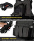 Tactical Airsoft Vest for Outdoors, CS Game Paintball Vest, Adjustable Adult Suitable for Training