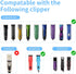 MEMIRY 4FC+5FC+7FC A5, KM10 (3 Packs) Size Detachable Dog Grooming Blades, Compatible with Andis, Oster Wahl Series