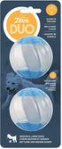 ZEUS Duo Balls with Glow in The Dark & Squeaker, Interactive Dog Toys, Large (96290)