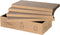 4 Packs in 1 Cat Scratch Pad with Box, Reversible Durable Cardboard Scratcher for Cats to Rest and Play