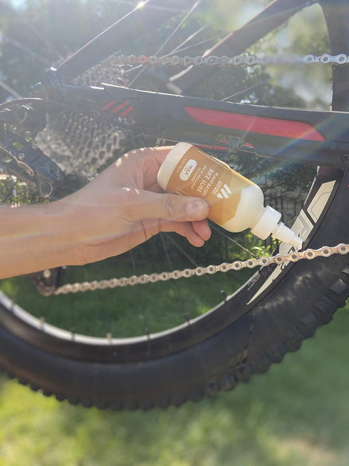0% mountainFLOW Bike Lube - Wax | Plant-Based and Biodegradable | Petroleum | Fast + Smooth | Riding Conditions: