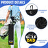 Hafhue Golf Dad Embroidered Golf Towel, Golf Accessories for Men, Birthday Gift for Dad, Retirement Gift for Golf Fan