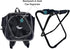 Generic 2 1 in Pickleball Bag and Foldable Chair, Adjustable Bag with Foldable Chair, Paddle Pocket, Compartment