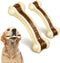 Sosation Bones Shaped Dog Toys for Aggressive Chewers, 2 Pack Nylon Beef Flavor for Puppies