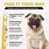 6 Oz 96% Freeze Dried Dog Food for Small & Large Breeds Dogs, Chicken Dog Food Toppers for Picky Eatres, Made in USA