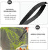 POPETPOP Aquatic Plant Scissors, Aquatic Spring Shears, Curved Aquarium Scissor Tool Kit for Fish Tank