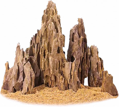 Seiryu Rock Stone - 2-6 inches for Aquariums, Landscaping Model, Tank Decoration (10lb)