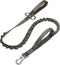 Excellent Elite Spanker Tactical Bungee Dog Leash, Adjustable Military Leash with Quick Release & 2 Control Handles