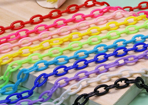 ONLYKXY Plastic Chain - Bird Chain, Birds Toys for Cage