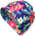 Honbay Pleated Swimming Cap, Long Hair Swim Cap Bathing Cap, Non-Waterproof (Canna)