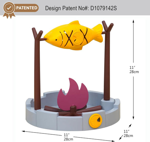PetPals Cat Slow Feeder, Treat Dispenser - Interactive Cat Puzzle Toy for Small Pets & Kittens, Mental Stimulation Pet
