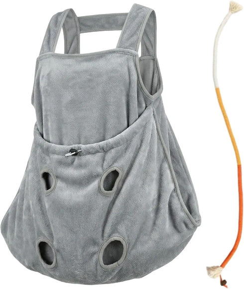Generic Cat Apron, Plush Pet Sleeping Bag for Napping,Soft Cat Chest Carrier -