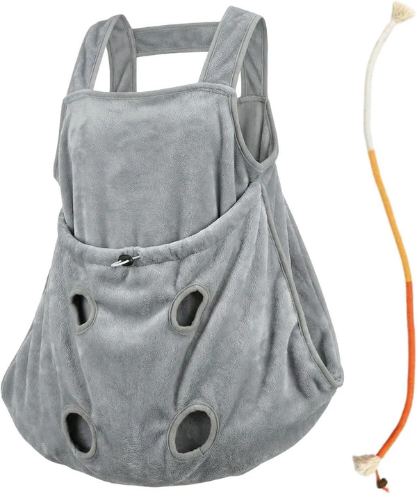 Generic Cat Apron, Plush Pet Sleeping Bag for Napping,Soft Cat Chest Carrier -