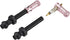 Granite Juicy Nipple Valve Cap with Valve Core Removing Function, Durable Alloy Bike Tire Caps (Pink)