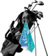 Pardick Golf Towel for Men Women, Boho Art Sea Turtle, Microfiber Fabric for Golf Bags