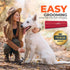 EasyGroomer Deshedding Brush for Dogs Cats - Red Undercoat Tool for Large and Small Pets, Perfect Clean for Grooming