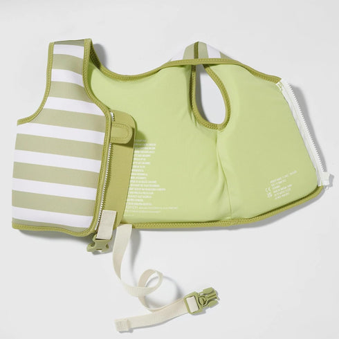 SUNNYLiFE Swim Vest - Constructed with Neoprene Plus a Secure Front Zip and Develop Water Confidence. | Toddler Swim