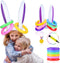 Hoshin 2 Set Inflatable Bunny Ears Ring Toss Game (2 Rabbit-Ear Hats