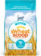Natural Wheat Cat Litter, 14 Pound Bag, Original, Fast Clumping with Odor Neutralizing Enzymes
